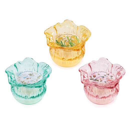 Set 3 lumanari parfumate in borcan Ø 10 cm x 7,5 H