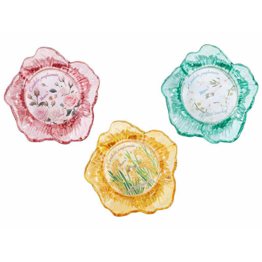 Set 3 lumanari parfumate in borcan Ø 10 cm x 7,5 H