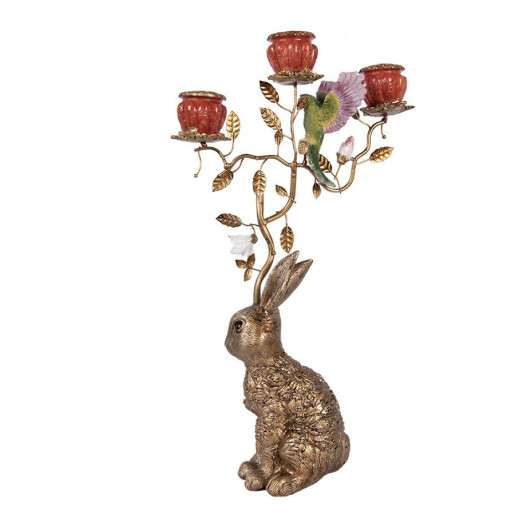 Sfesnic polirasina multicolora Iepuras 24x10x47 cm