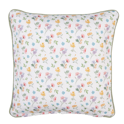 Set 2 fete perna bumbac multicolor Flowers 40x40 cm