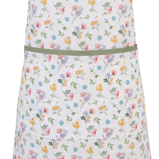 Sort bucatarie bumbac multicolor Flower 70x85 cm