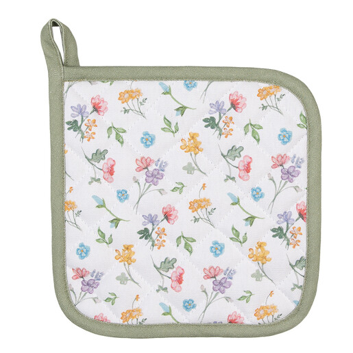Set 2 servete termice bumbac multicolor Flower 20x20 cm