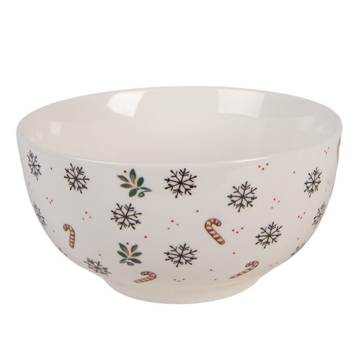 Bol Craciun Turta Dulce portelan multicolor Ø 14x7 cm / 500 ml