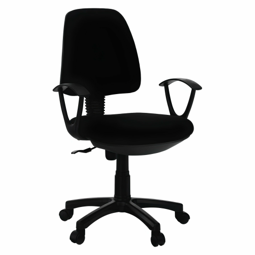 Scaun birou negru Colby 60x52x90-100 cm