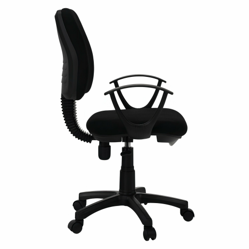 Scaun birou negru Colby 60x52x90-100 cm