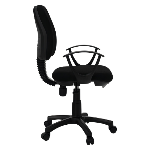 Scaun birou negru Colby 60x52x90-100 cm
