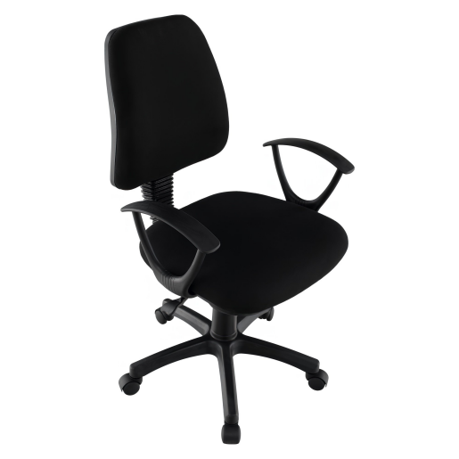 Scaun birou negru Colby 60x52x90-100 cm