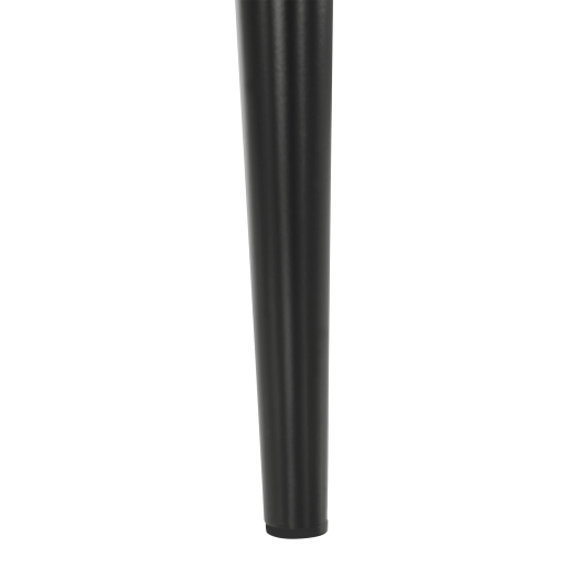 Scaun tapiterie catifea albastra picioare metal negru Coleta 41x49x96 cm 