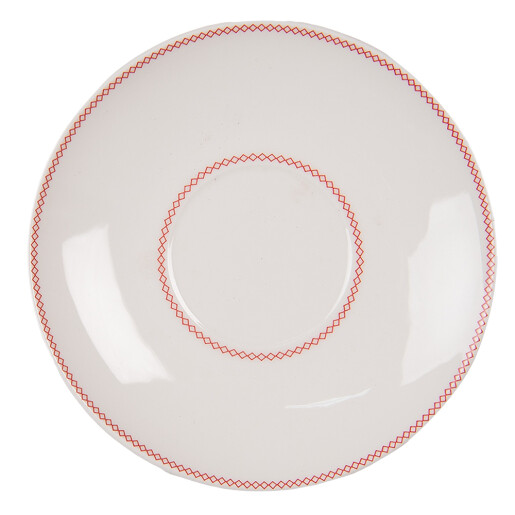 Ceasca cu farfurioara portelan Ren 12x9x6 cm, 14x2 cm, 200 ml