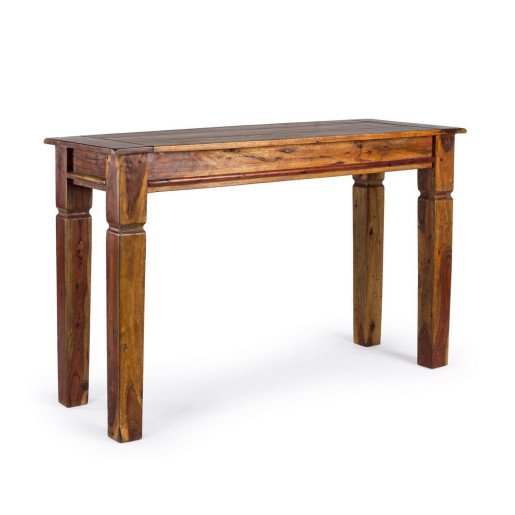 Consola lemn natur Chateaux 120 cm x 45 cm x 78 h