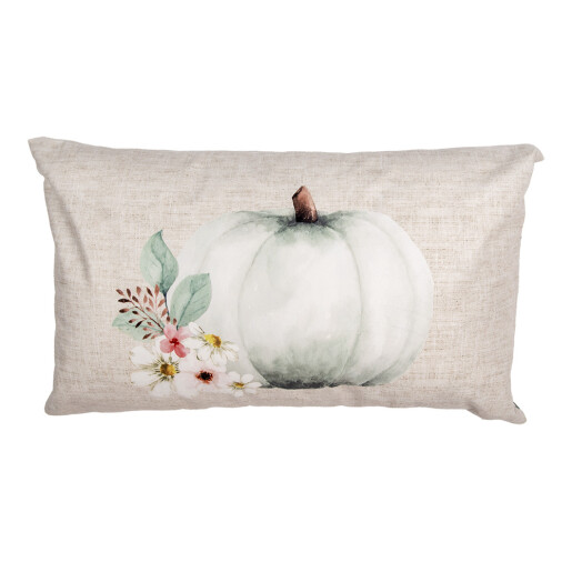 Perna decorativa textil multicolor Dovleac 30x50x4 cm