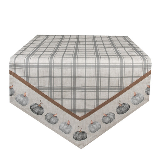 Traversa masa  bumbac multicolor Dovleac 50x160 cm