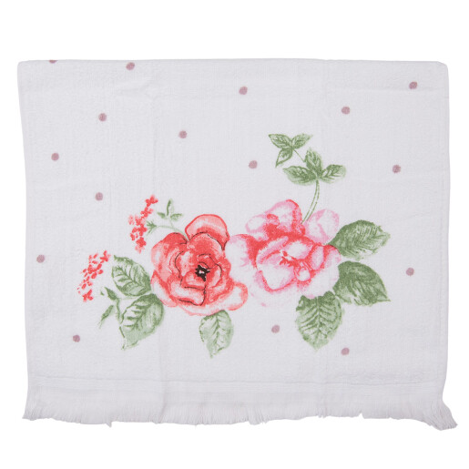 Prosop de maini si fata bumbac multicolor Roses 40x66 cm