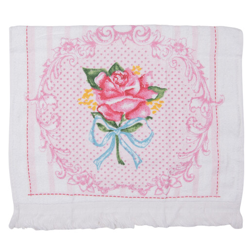 Prosop de maini si fata bumbac multicolor Rose 40x66 cm