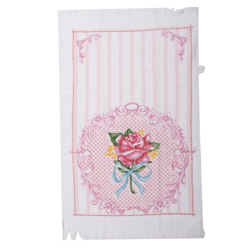 Prosop de maini si fata bumbac multicolor Rose 40x66 cm