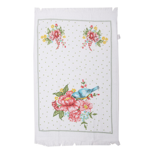 Prosop de maini si fata bumbac multicolor Flowers 40x66 cm