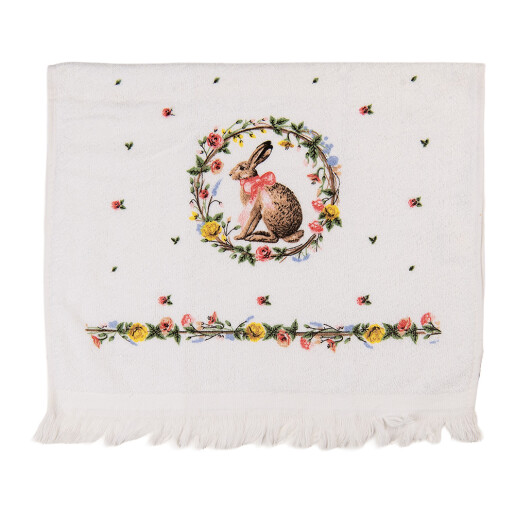 Prosop maini fata bumbac multicolor Iepuras 40x66 cm