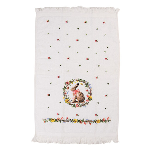 Prosop maini fata bumbac multicolor Iepuras 40x66 cm