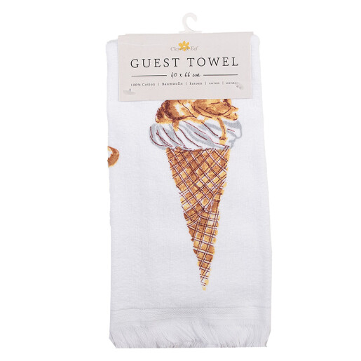 Prosop de maini si fata bumbac multicolor Ice Cream 40x66 cm