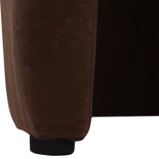 Fotoliu tapiterie textil maro Cuba 65x60x77 cm