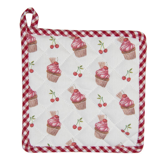 Servet vase fierbinti bumbac multicolor Briose 20x20 cm