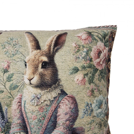 Fata perna Iepurasi poliester multicolor 35x50 cm