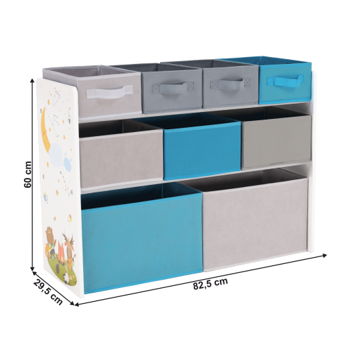 Raft multicolor Darling 82.5x29.5x60 cm 