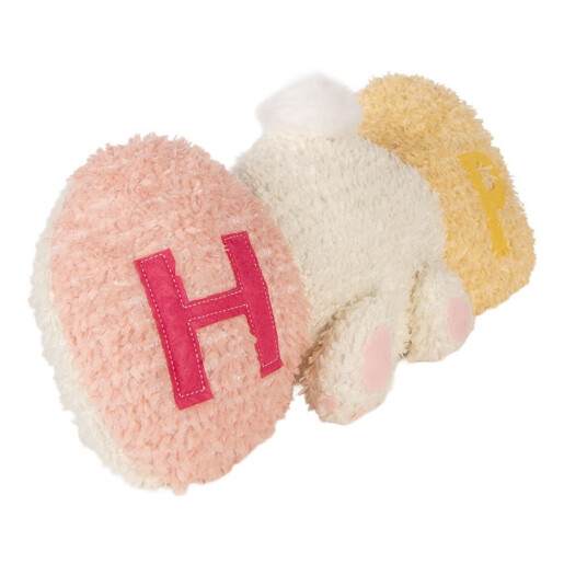 Perna decorativa Paste Iepuras poliester multicolor 36x12x20 cm