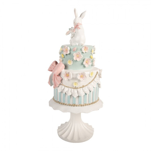 Decoratiune Paste Tort polirasina multicolora Ø 20x45 cm