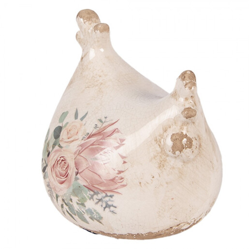 Figurina Gaina ceramica 12x11x13 cm