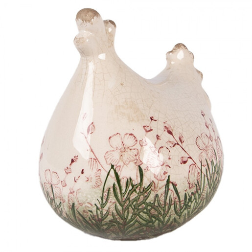 Figurina Gaina Paste ceramica 12x11x13 cm