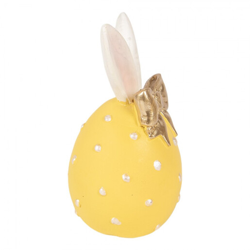 Ou decorativ Paste polirasina multicolora Ø 6x12 cm