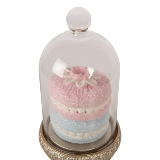 Decoratiune Macarons polirasina multicolora Ø 7x17 cm