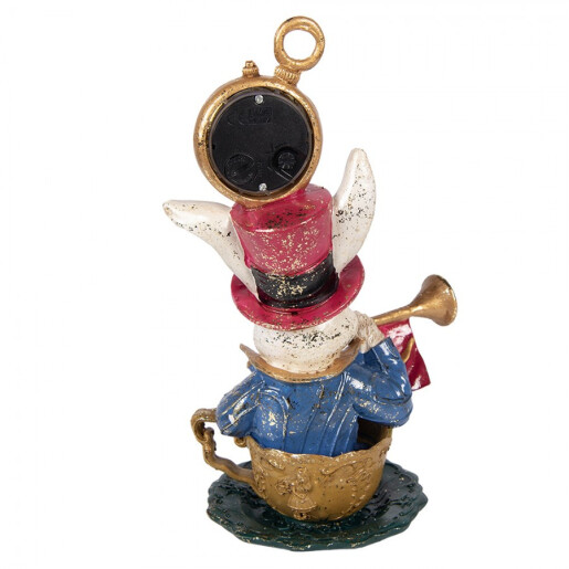 Figurina Iepurasi polirasina multicolora 15x11x23 cm