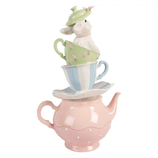 Decoratiune Paste Iepuras 16x13x26 cm