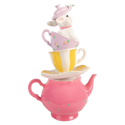 Decoratiune Paste polirasina multicolora 16x13x26 cm