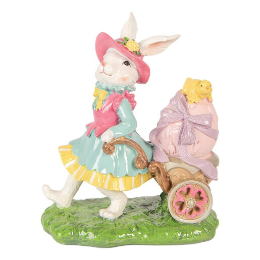 Decoratiune Paste polirasina multicolora 19x11x23 cm