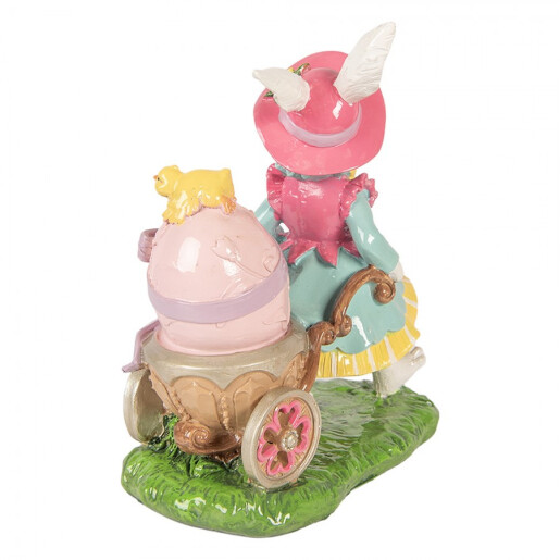 Decoratiune Paste polirasina multicolora 19x11x23 cm