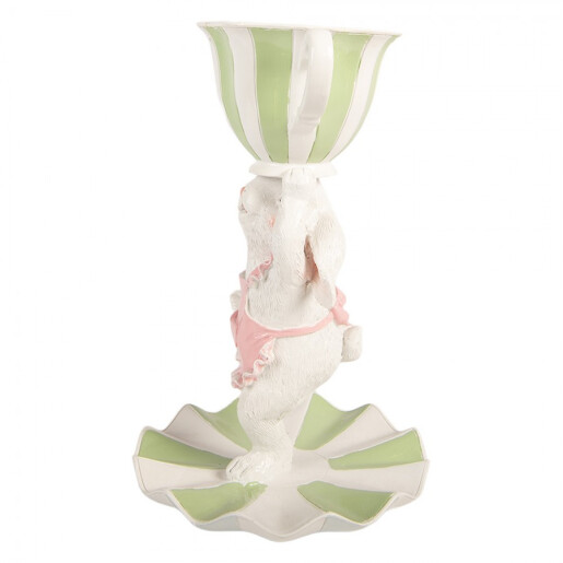 Figurina Iepuras Paste polirasina multicolora Ø 15x24 cm