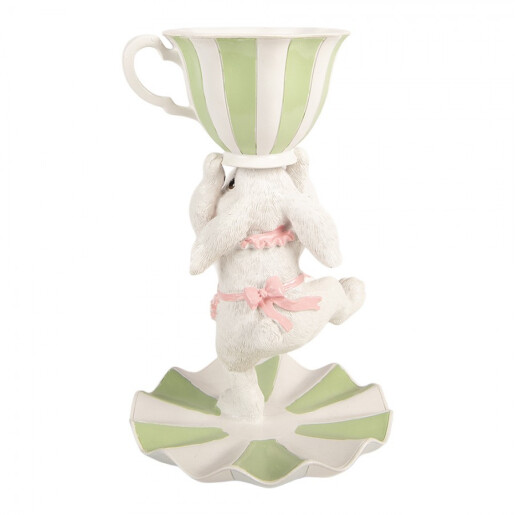 Figurina Iepuras Paste polirasina multicolora Ø 15x24 cm