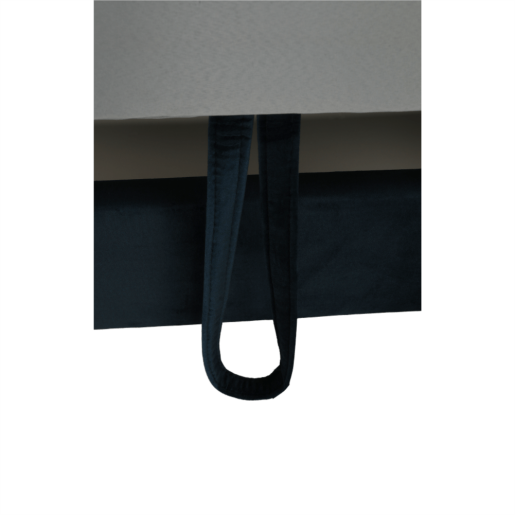 Coltar extensibil cu tapiterie textil albastru model dreapta Amareta 280x205x90 cm