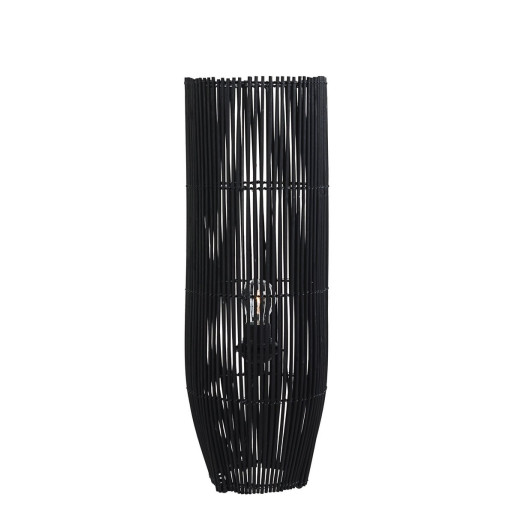 Lampadar bambus negru Arusha Ø 20 cm x 61 h