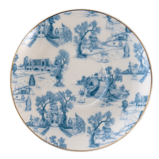 Set ceasca cu farfurioara din portelan Ø10x6 cm, Ø15x2 cm