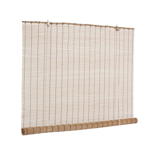 Jaluzea tip rulou din bambus maro Midollo 150 cm x 260 h