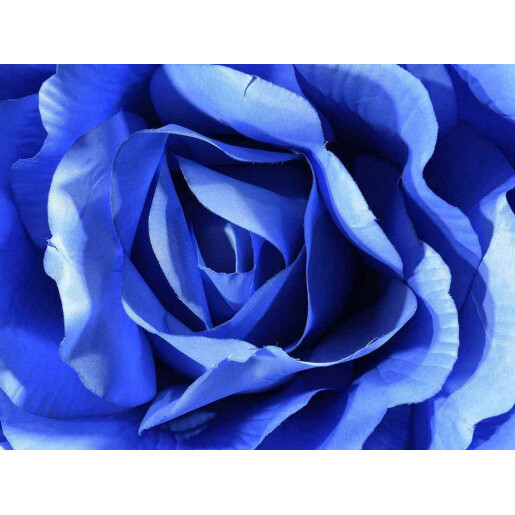 Set 2 Trandafiri artificiali albastri suspendabili 42x25 cm