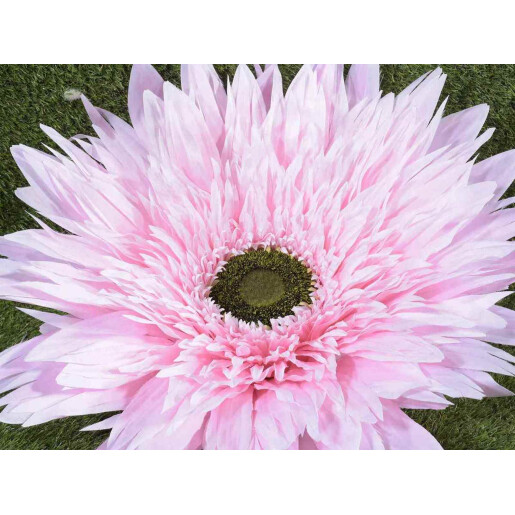 Set 2 flori artificiale roz suspendabile 50x15 cm