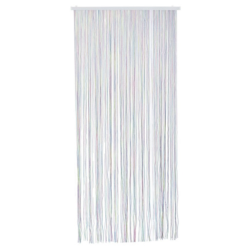 Perdea pentru usa tip franjuri multicolore Carloa 100 cm x 220 h