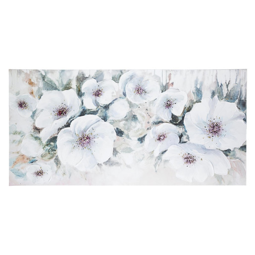 Tablou pe panza pictat in ulei Flowers 140 cm x 2.8 cm x 70 h