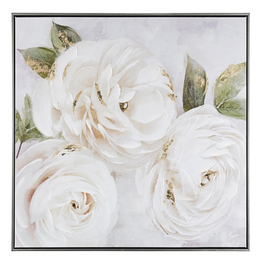 Tablou pictat in ulei Flowers 72.5 cm x 4.5 cm x 72.5 h
