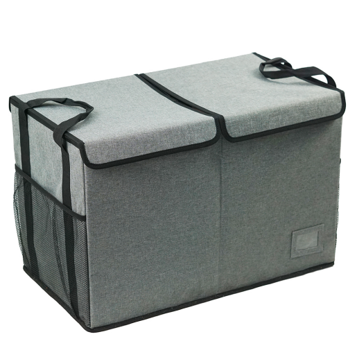 Cutie depozitare pliabila gri/negru, Deter 60x33x40 cm